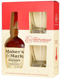 Heinemann Makers Mark whisky 0, 7L 45% + 2db pohár DD - delfinbuvar