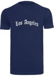 Mr. Tee Los Angeles Wording Tee light navy