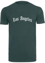 Mr. Tee Los Angeles Wording Tee bottlegreen