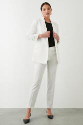 Dorothy Perkins Krémszínű Blézer 3/4-ES Ujjú Fodros Zsebek Dorothy Perkins 44