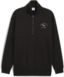 PUMA Férfi Pulóver Cipzáras Zseb Class PUMA fekete