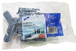 M. T. M Táskakapcsok 16 db-os szett Mtm kék színben, mindennapi használatra (310180-14)