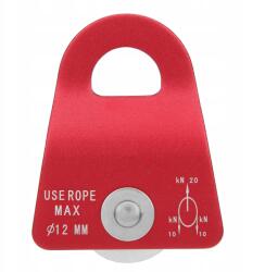 Zipline Leszálló Blokk Görgő Kerék Mászáshoz Kötélpálya U Típusú Mobil Szállító (2712200022513)