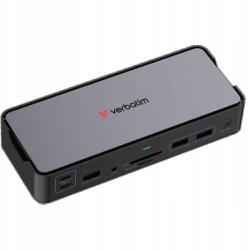 Verbatim Adapter Verbatim dokkoló állomás Pro 15in1 2xHDMI/1xRJ45/4xUSB-A/4xUSB-C (32171)