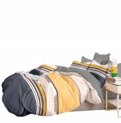  Ágynemű Garnitúra 160X200 Pamut-szatén 2XPÁRNAHUZAT 70X80 Több Minta (POS_160X200_1040)