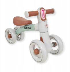 Blue Ride Futóbicikli egy éves Ari lovas lámpa szürke zöld barna nyereg (158)