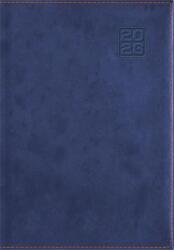 Dayliner Naptár, tervező, A5, napi, DAYLINER Square , kék (DL6AG-SQFA5NA-KK) - fodicoaruhaz