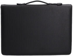 Karen R 015 fekete MSO rostbőr A4-es mappa