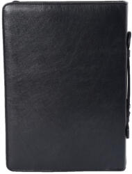 Karen R 015 kék rostbőr A4-es mappa