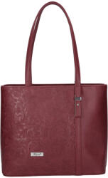 Karen rostbőr táska 1733 bordó virág