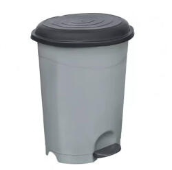 PLANET Pedálos szemetes kuka, ECO antracit, Kivehető kosárral 50L