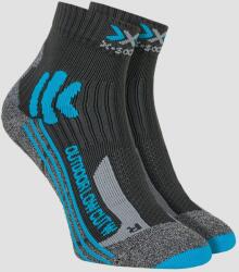 X-Socks Șosete De Trekking Pentru Femei X-socks Trek Outdoor Low Cut Gri-albastru