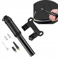  Kézi Kerékpár Pumpa Kerékpár Labda Medence Szelep Tömlővel Univerzális (Aluminiowa Mini Pompka Rowerowa)