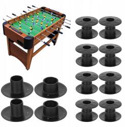 10 Pár Csapágyazott Rúd Csocsóasztalhoz, Szórakoztató Csocsó Játékokhoz