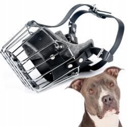 Dingo Kutyaszájkosár, erősített fém, pofa kerülete 31cm Amstaff Kutya 14157 (14157)