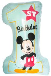 Anagram Fólia lufi, 36"/91cm, Mickey , 1. születésnapra , pasztel
