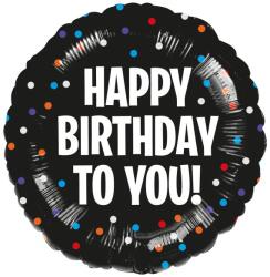 Anagram FÓLIA LUFI, 18"/45 cm, GÖMB, H. B. T. Y. fólia lufi, fekete