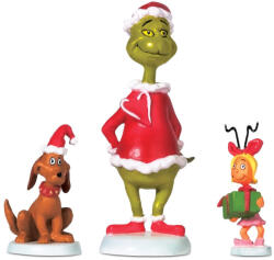 Department 56 Grinch, Max és Cindy-Lou Who