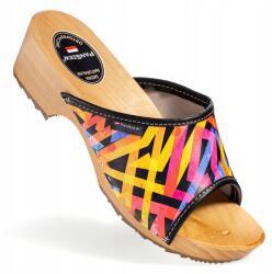 PanSzew Járókelők Női Bőr Kültéri Színes 35-41 (Wygodne Trepy ze Skóry Obuwie do Pracy)