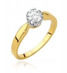 M. Jopek Arany Eljegyzési Gyűrű 585 Gyémánt 0, 40 ct - allegro - 503 365 Ft