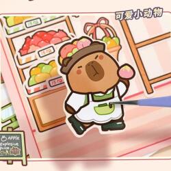 Simno - Gyümölcsbolt - matricajelenet 1 darabos kirakó (6941776321187)