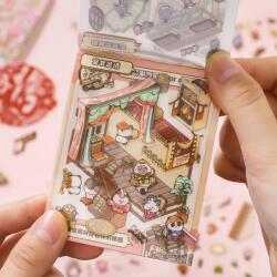 Simno - Tündérmesék - matricajelenet 8 darabos kirakó (6941776323730)