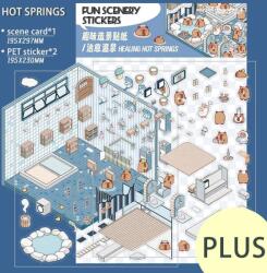 Simno - Gyógyforrások - matricajelenet 1 darabos kirakó (6941776318255)