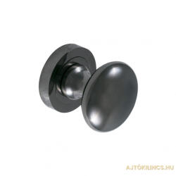 Gomboss/Perfekto GOMB - LIGHT fényes fekete kerek rozettán fix v. forgó (50-601256-80)