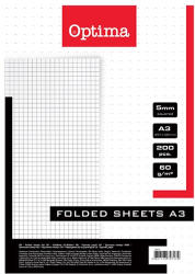 Optima Rovatolt ív OPTIMA A/3 kockás 60 g 200 ív/csomag (28401) - papir-bolt