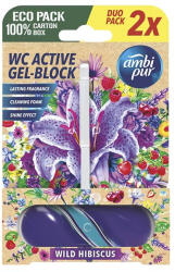 Ambi Pur Toalett illatosító AMBI PUR 2x45g Wild hibiskus (C67475) - papir-bolt