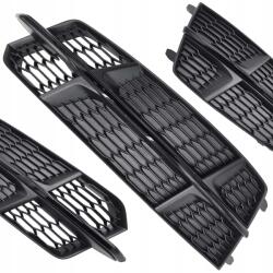 112&tech Audi A6 C7 Lökhárítórács 14-18 polift S-line Competition Fekete Hq