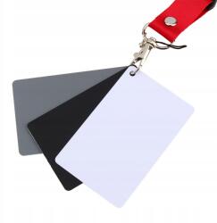  Szürkekártya Szett Fehéregyensúlyhoz 3AZ1BEN Szürke/fehér/fekete Nyakpánt (6883125)