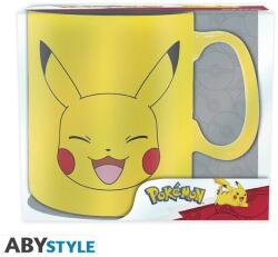 ABYstyle Abysse Corp: POKEMON - Mug - 460 ml - Pikachu Face (Ajándéktárgyak) - gamecitycorner