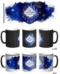ERT Group ERT Group: Harry Potter heat change mug - Marauders map (Ajándéktárgyak)