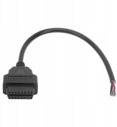  OBD2 Hosszabbító Kábel (Női Csatlakozó) Diagnosztikai Kábel 16-Tűs Aljzattal (1613210032011)