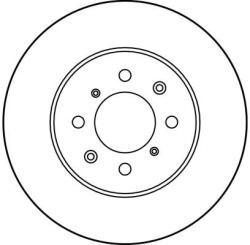 TRW DF3021 féktárcsa (1db)