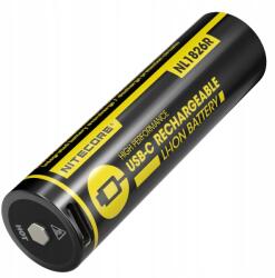 NITECORE Akkumulátor 18650 (2600mAh) Nitecore NL1826R 1 db (NL1826R)
