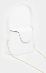 Prettylittlething Fehér Texturált Kézitáska Kígyó Mintás Prettylittlething