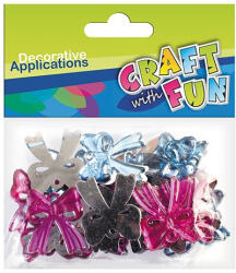 PD Kreatív CF dekor kristály masni 30 db/csomag (339080)