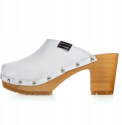 PanSzew Női bőr klumpa, kényelmes papucs, Lengyel gyártmány, 35-41-es méret, PanSzew (Obuwie Oryginalne Klapki na Słupku Trepy) - allegro - 12 340 Ft