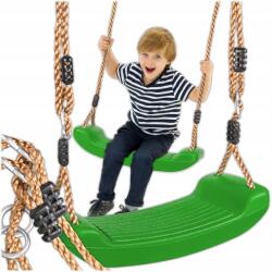 KRUMAD Hinta Gyerekeknek Kerti Pad Deszka Ülőfelület Erős Zöld (HUŚTAWKA DLA DZIECI OGRODOWA ŁAWECZKA DESKA)