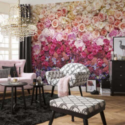 Komar Virágfal mintás vlies fotótapéta