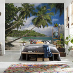 Komar Pálmafás tengerpart mintás fotótapéta