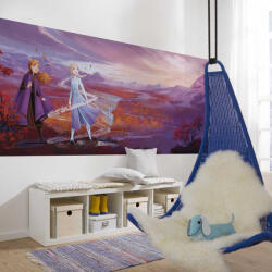 Disney Jégvarázs Anna és Elza mintás fotótapéta