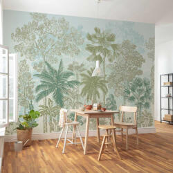 Komar Pasztell pálmaerdő mintás fotótapéta