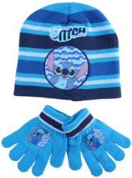 Disney Lilo és Stitch, A csillagkutya Cosmic Waves gyerek sapka + kesztyű szett Nr3