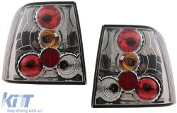 KITT Lightning Headlights suitable for VW Passat B5 3B (11.1996-08.2000) Angel Eyes Black (HLVWPAB5AEB)