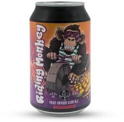 Vaskakas Sörfőzde Riding Monkey With Orange And Mango | Vaskakas| 0, 33 - 5.3%