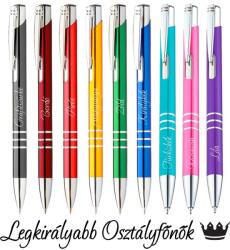 Ajándékgyár Gravírozott golyóstoll Legkirályabb osztályfőnök lila (GGT48)