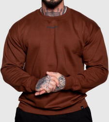 Iron Aesthetics Oversize pulóver Iron Aesthetics Everyday, barna: M Barna